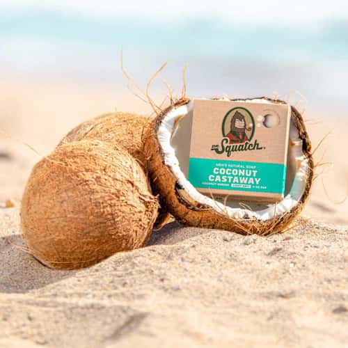 Dr Squatch Coconut Castaway Bar Soap alt image view 6