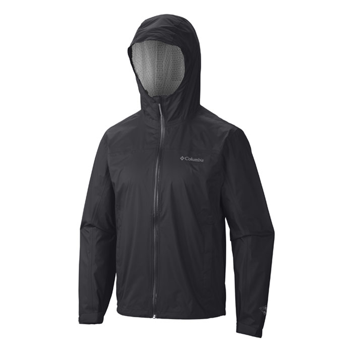 columbia men's evapouration rain jacket