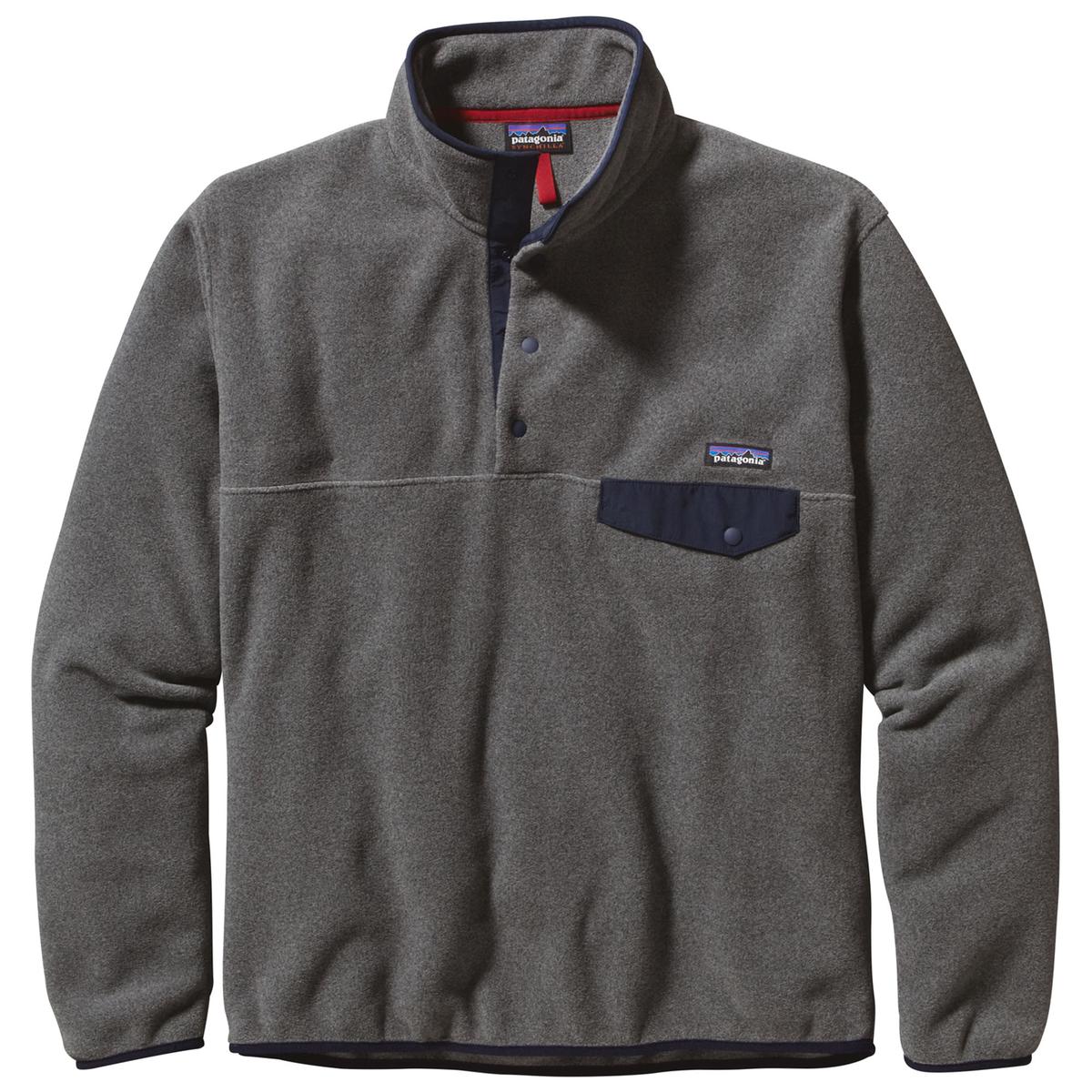 Patagonia Men's Lightweight Synchilla Snap-T Fleece Pullover - Sun