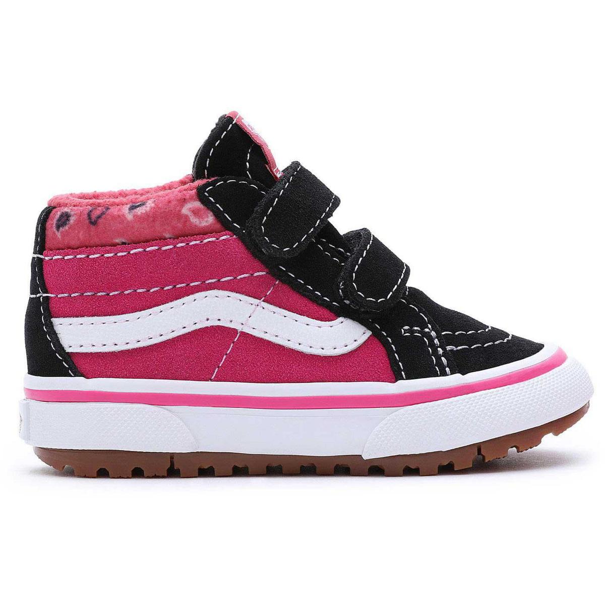 Vans sk8 mid reissue shop v logo pop skate shoe