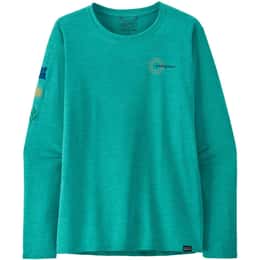 Patagonia Women's Long-Sleeved Capilene Cool Daily Graphic Waters Shirt