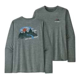 Patagonia Men's Long-Sleeved Capilene® Cool Daily Graphic T Shirt