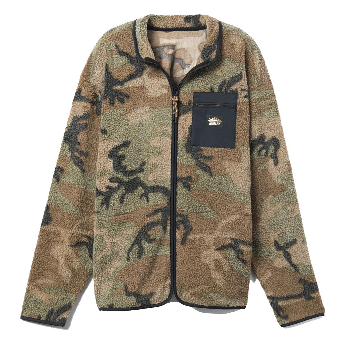 Hurley 2025 camo windbreaker