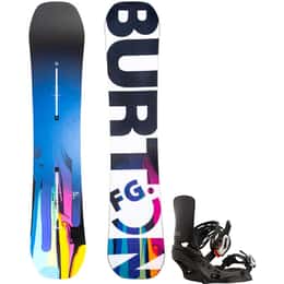 Burton Women's Feelgood Snowboard Package '24