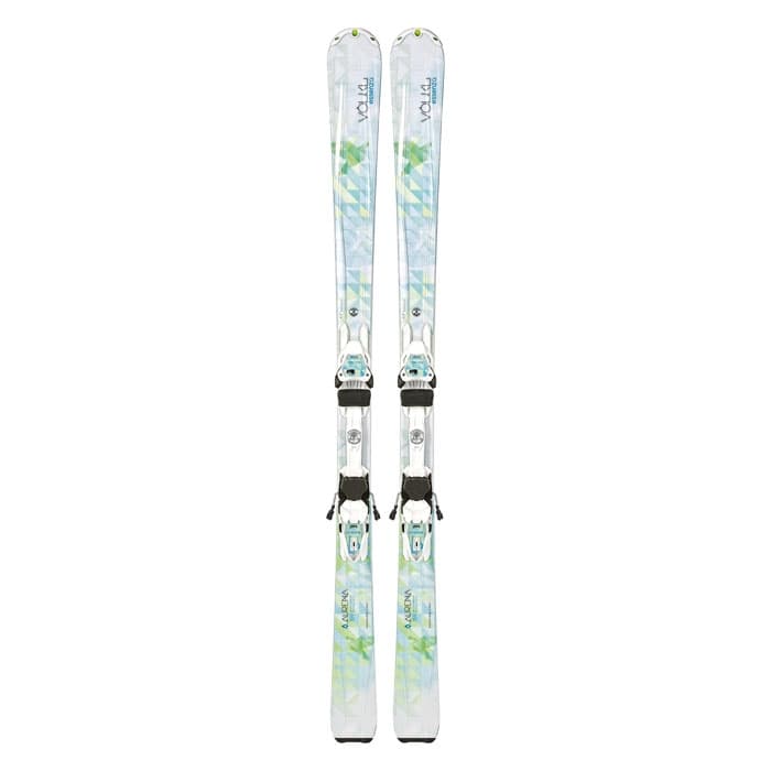 Volkl Women's Aurena All Mountain Skis with 4Motion 10 Bindings '14