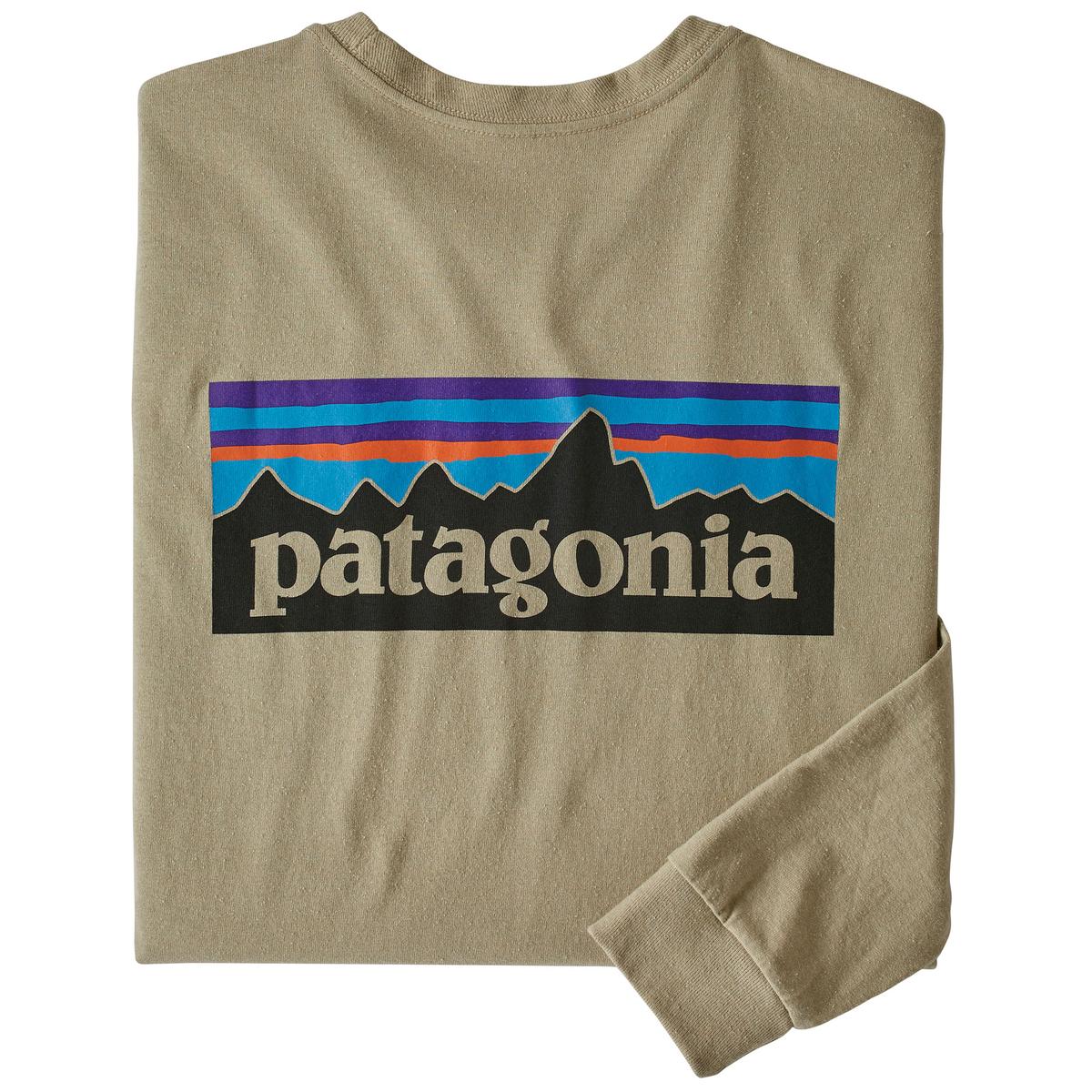 Patagonia Men's P-6 Logo Responsibili-Tee Long Sleeve Shirt