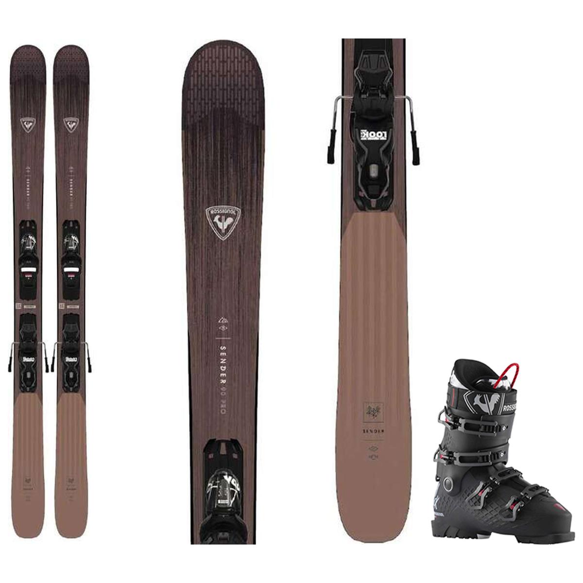 Rossignol Men's Sender 90 Pro Skis + Xpress 10 GripWalk Bindings