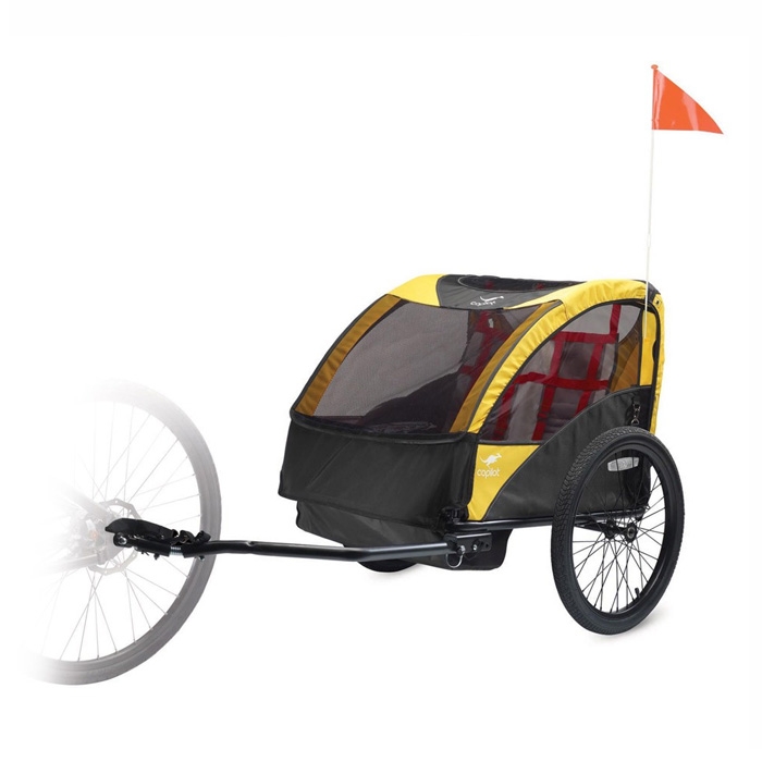 copilot model a double bike trailer