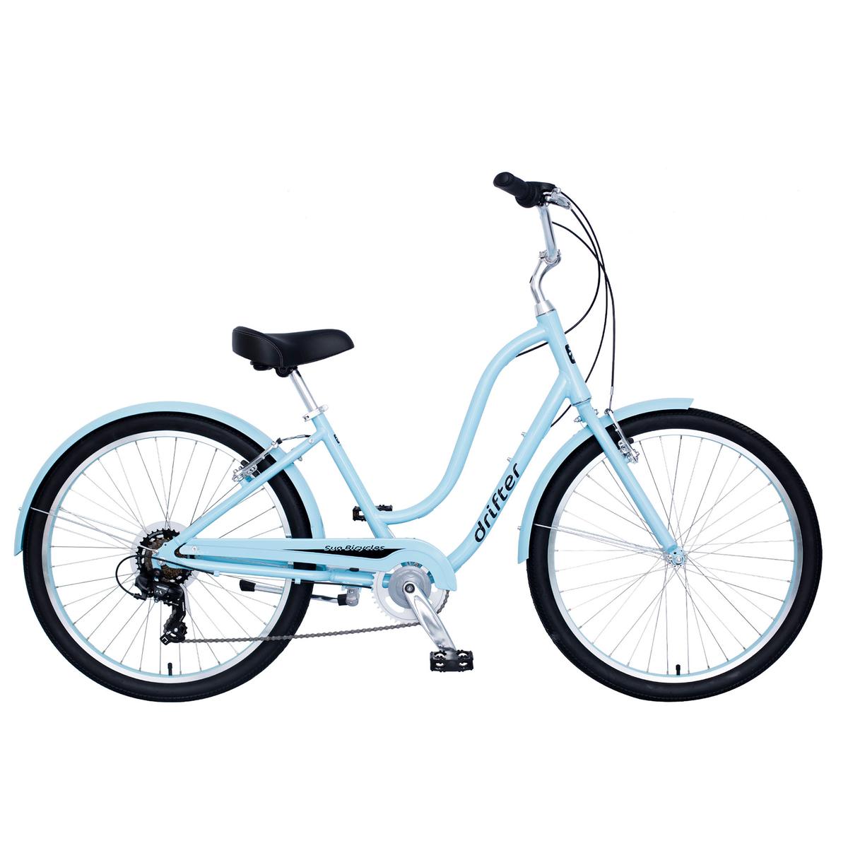 Sun Bicycles Women's Drifter Step Through 7 Speed Cruiser Bicycle '19