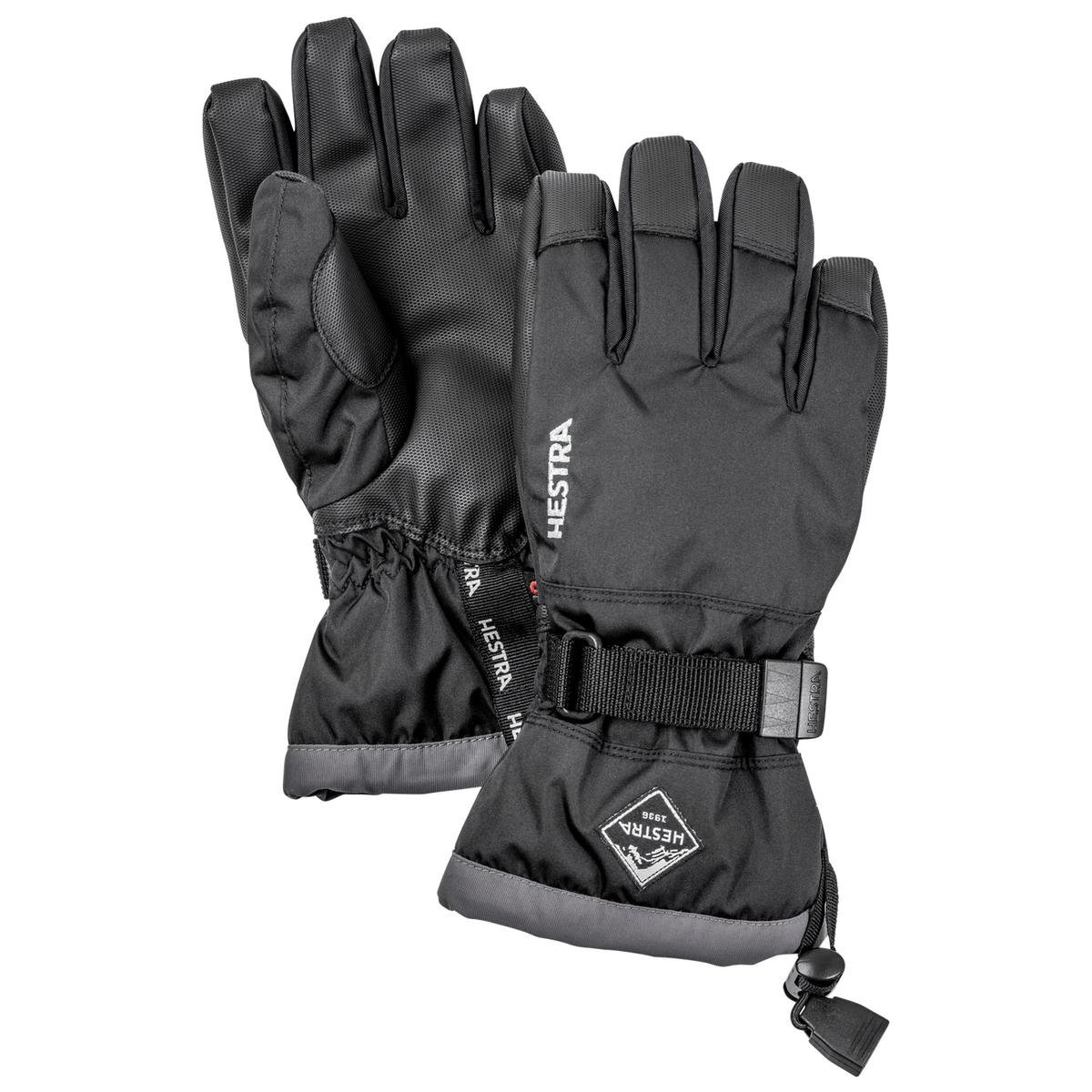 Hestra Gauntlet CZone Junior Glove I Waterproof Insulated Kids Glove for Skiing Snowboarding and Playing in The Snow 