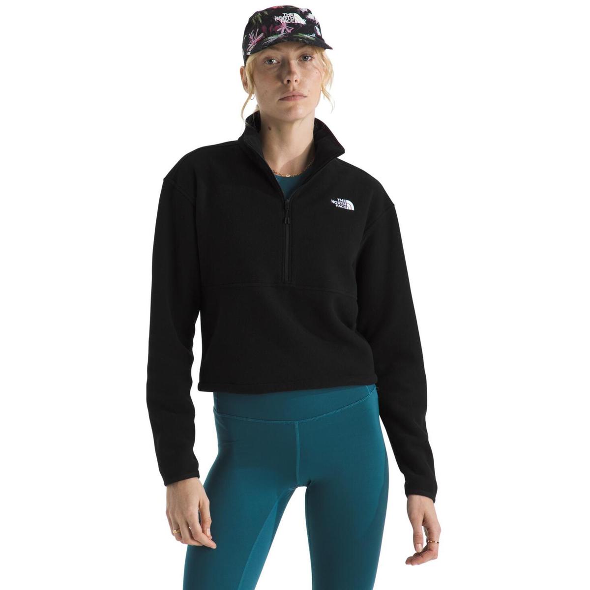 The North Face Women's Glacier Fleece Half Zip Short Jacket