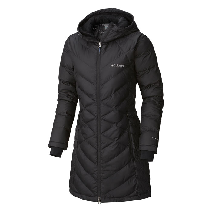 columbia heavenly long hooded jacket women