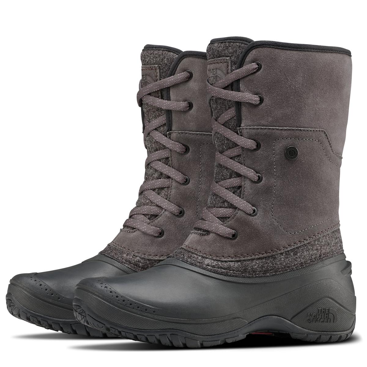 the north face women's shellista roll down winter boots