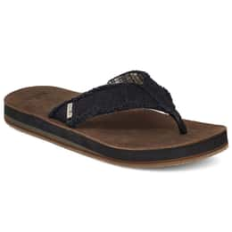 Sanuk Men's Fraid Not Soft Top Casual Sandals