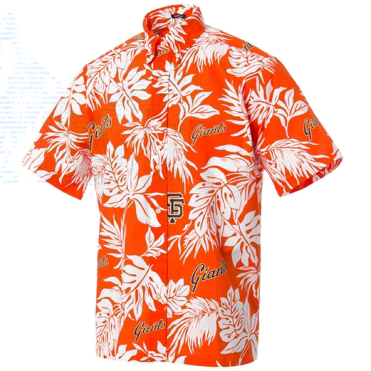 Reyn Spooner Men's San Francisco Giants Aloha MLB Button Front Shirt