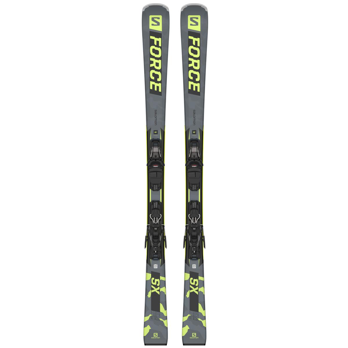 Salomon Mens S/Force SX Skis with M10 GripWalk® Bindings 22 - Sun
