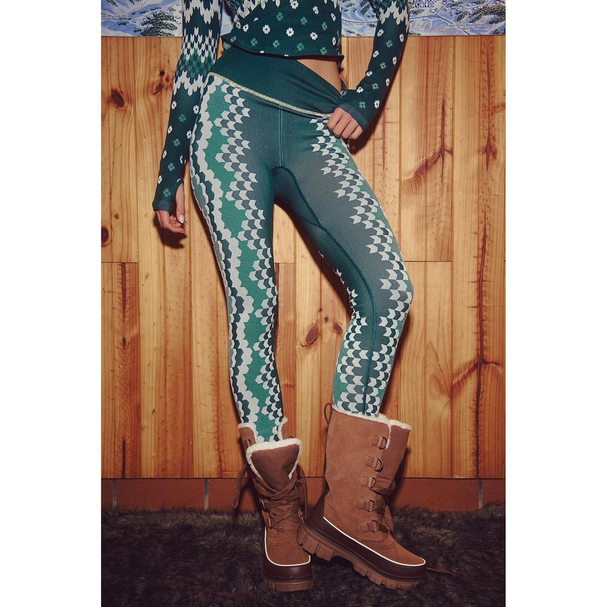 Free People Women's Myoko Jacquard Base Leggings