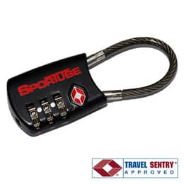Sportube Combination Cable TSA Lock