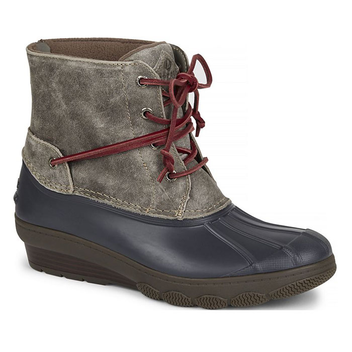 sperry women's saltwater wedge tide duck boot