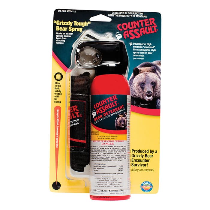 Counter Assault Bear Deterrent Spray Sun & Ski Sports