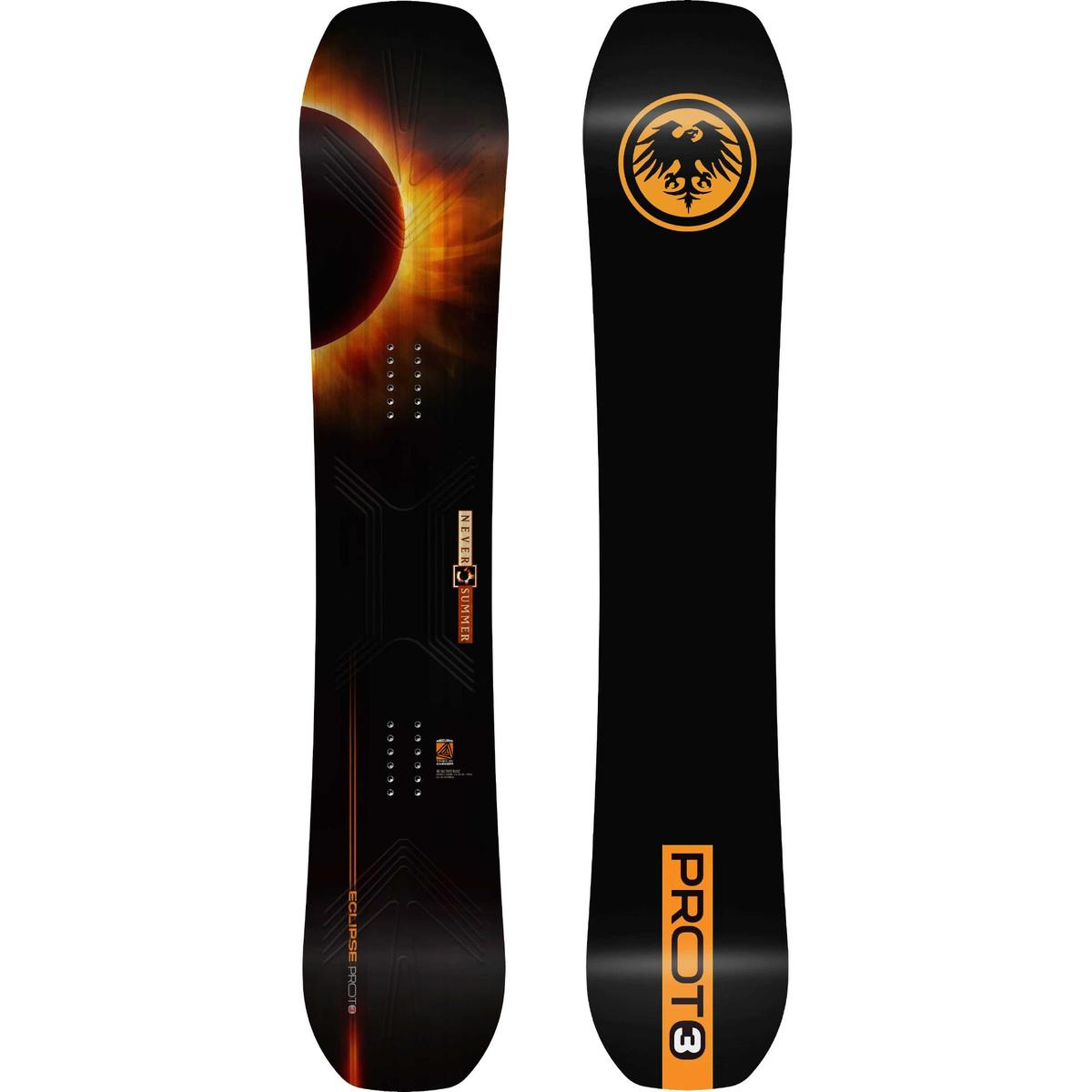 Never Summer Men's Proto T3 Eclipse Ultra-Wide Snowboard '26