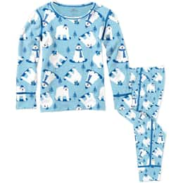 Hot Chillys Little Kids' Originals Toddler Print Baselayer Set