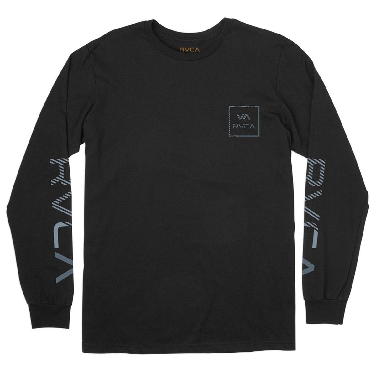 Rvca Men's Segment Long Sleeve T Shirt Sun & Ski Sports