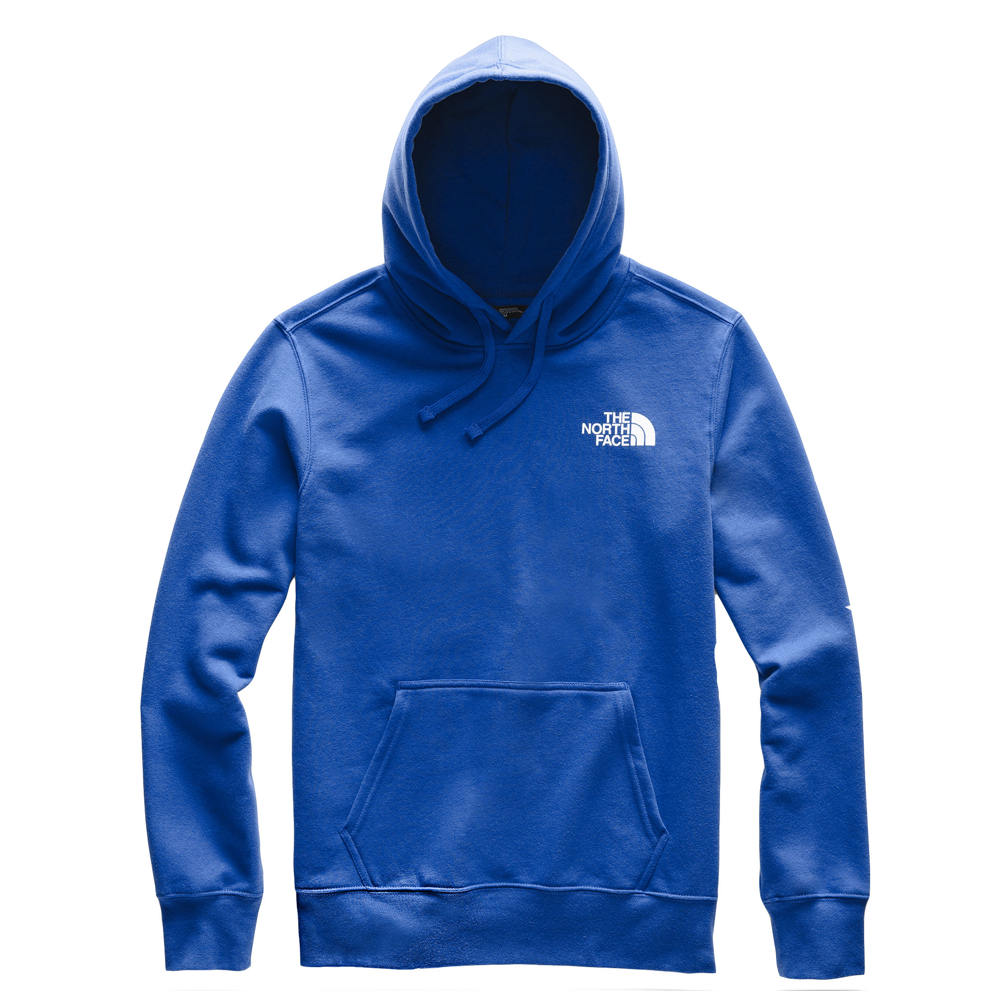 the north face men's red box pullover hoodie