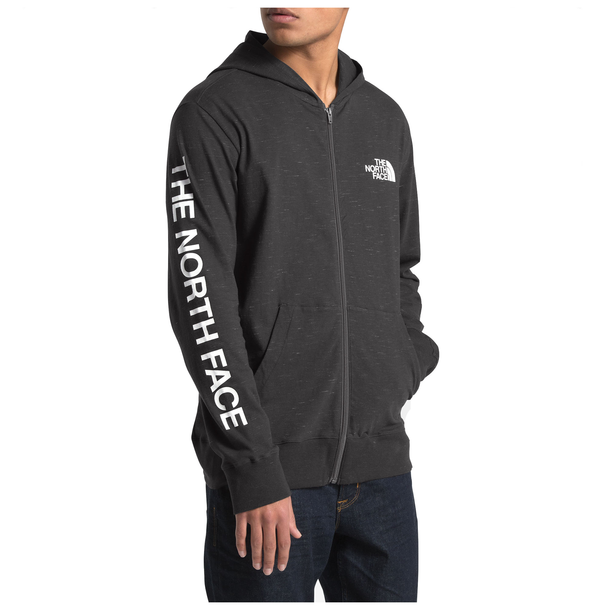 the north face zip up hoodie mens