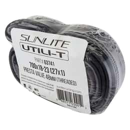 Sunlite Utili-T 700x18-23 (27x1) 48mm Presta Road Bicycle Tube