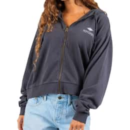 Rip Curl Women's Shore Break Destination Full Zip Fleece Hoodie