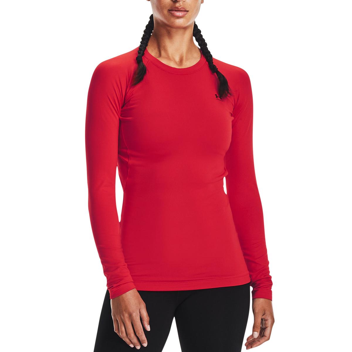 Under Armour Womens ColdGear® Authentics Crew Shirt Sun & Ski Sports