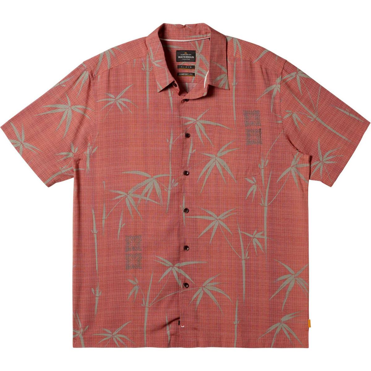Quiksilver Mens Waterman Bamboo Bay Woven Shirt
