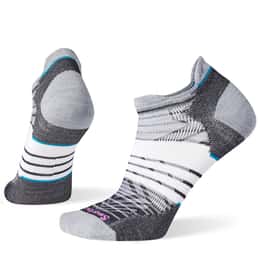 Smartwool Women's Run Zero Cushion Stripe Low Ankle Socks