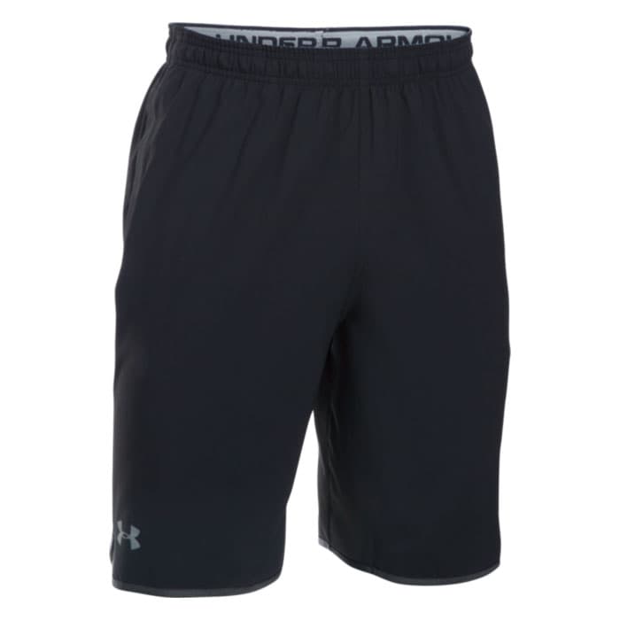 under armour men's qualifier 9 woven shorts