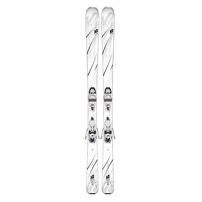K2 Women's First LUV All Mountain Skis w/ ERP 10 Bindings '19