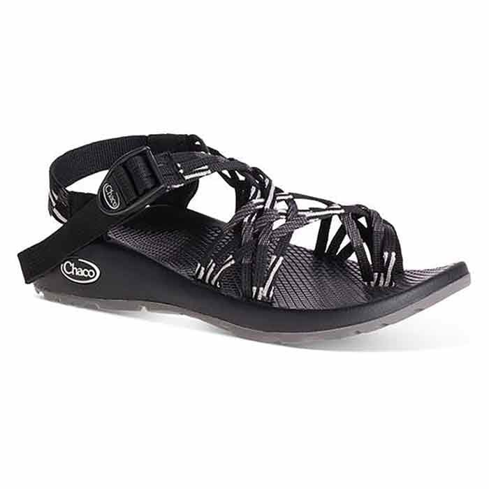 Chaco Women's ZX/3 Classic Sandals Scatter Black & White - Sun