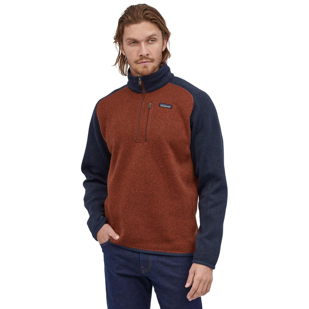 Men's Patagonia Better Sweater 1/4 Zip Fleece - New Navy