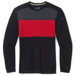 Smartwool Men's Merino 250 Base Layer Colorblock Crew Shirt