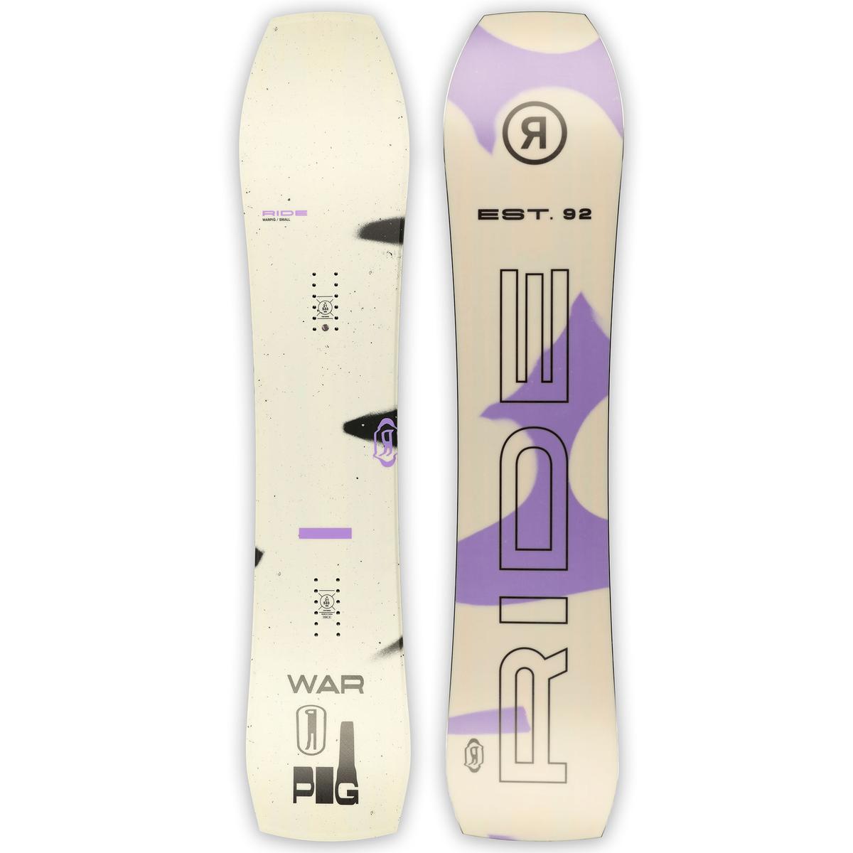 スノーボード RIDE WARPIIG 148 Ride Mens WARPIG Snowboard 23 - Sun & Ski Sports