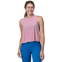 Patagonia Women's Capilene Cool Trail Cropped Tank Top