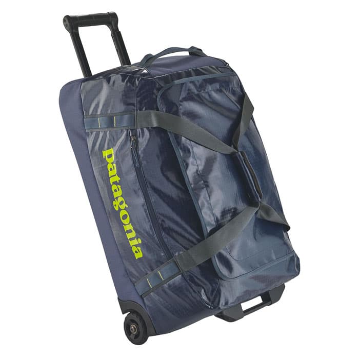 Patagonia Black Hole Wheeled Duffel Bag 70L Dolomite Blue Sun & Ski