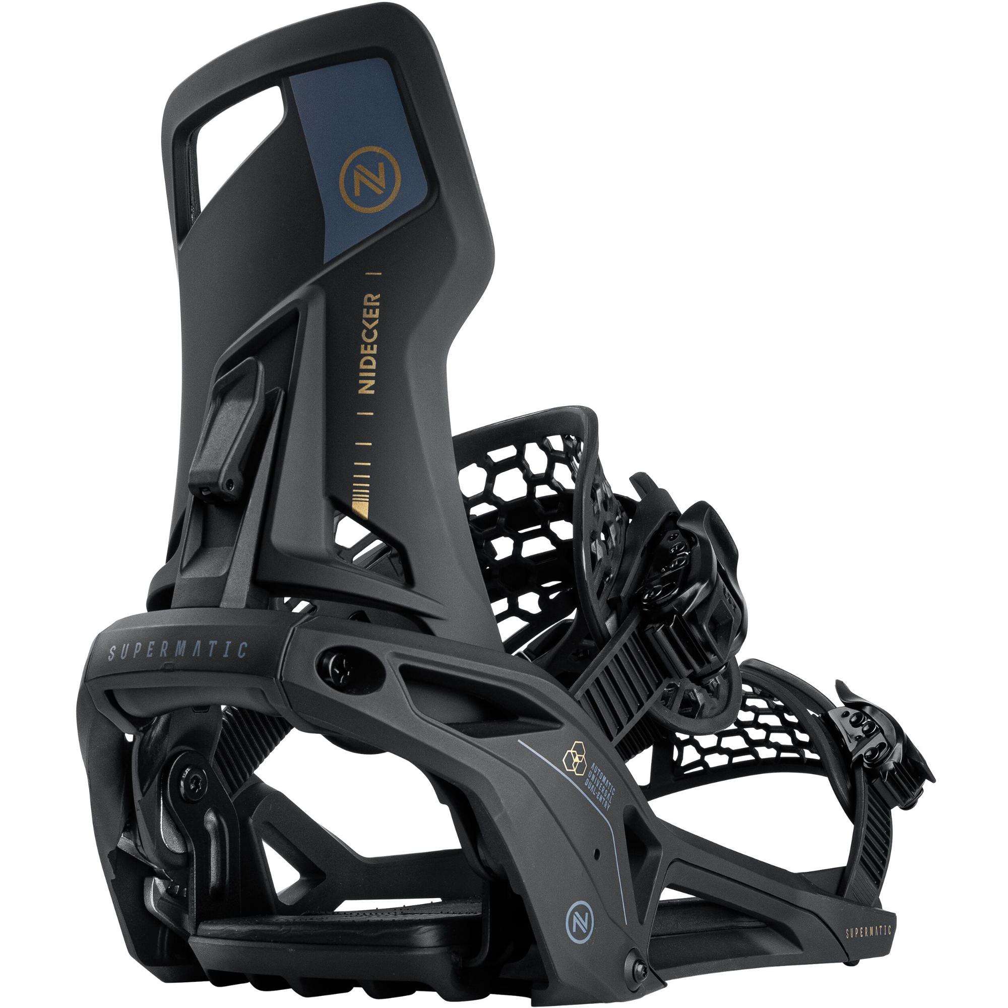 Nidecker Men's Supermatic Snowboard Bindings '25