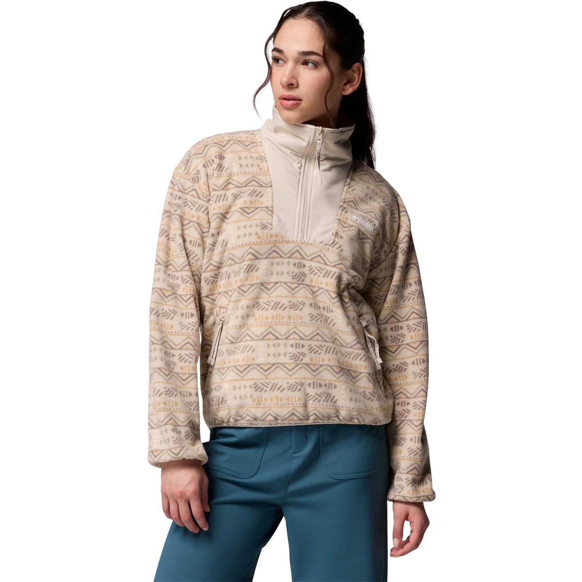 Columbia Women's Sequoia Grove Printed Half Zip Jacket