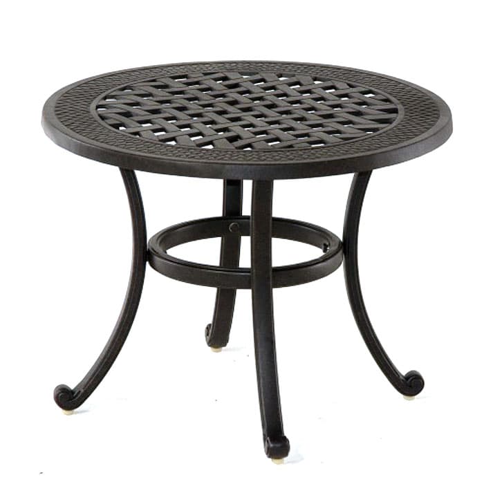 Hanamint Berkshire 24" Round Tea Table - Sun & Ski Sports