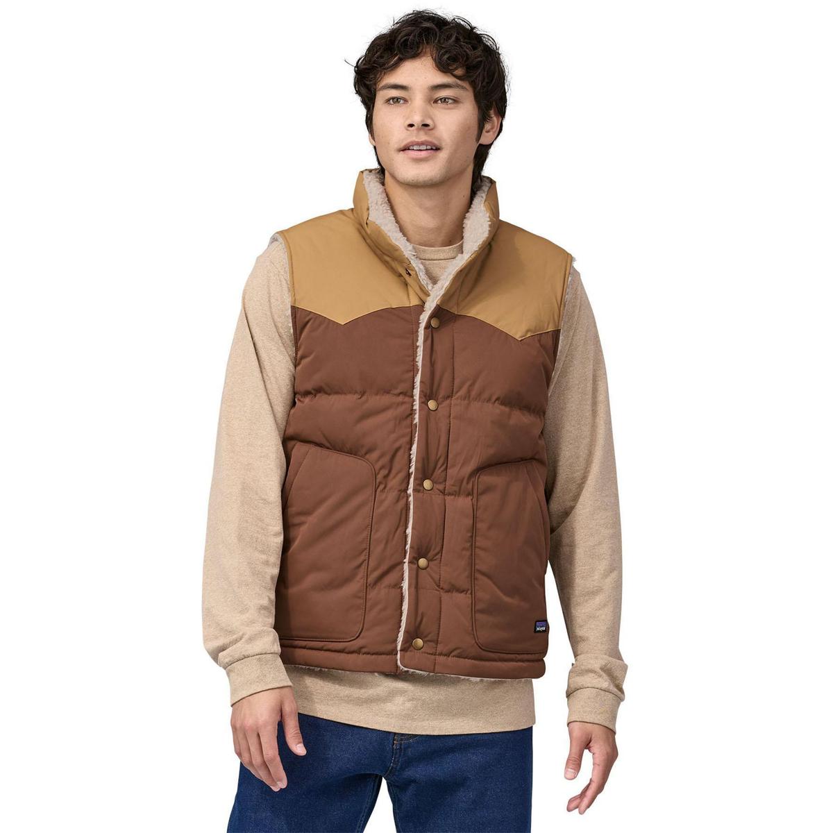 Patagonia Mens Reversible Bivy Down Vest - Sun & Ski Sports