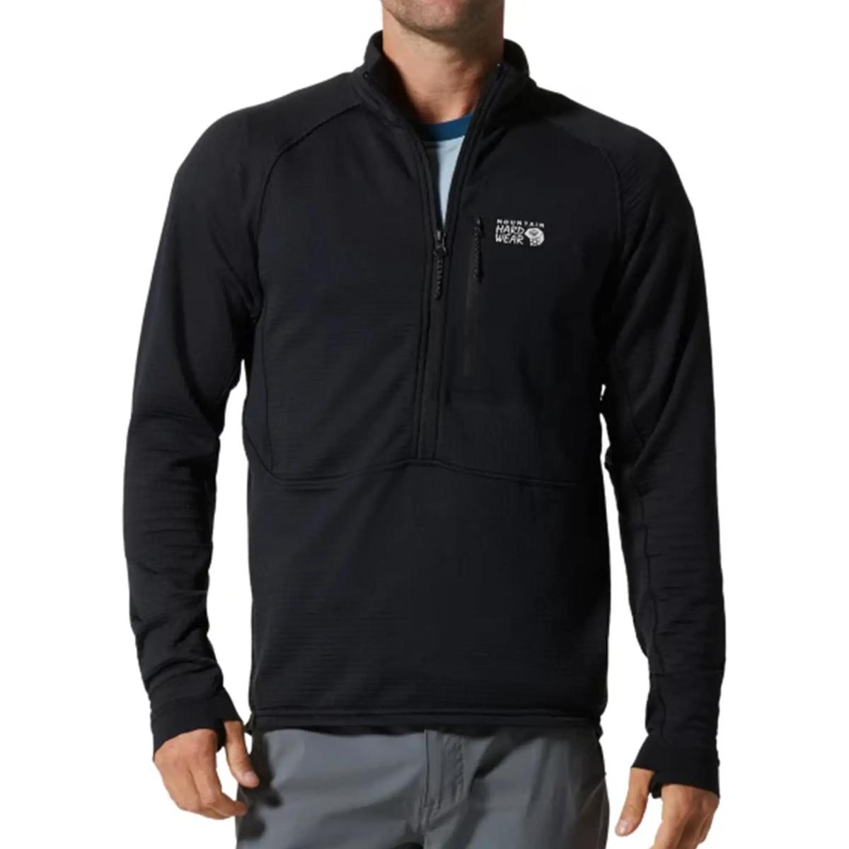 Mountain Hardwear Men's Polartec Power Grid Half Zip Jacket