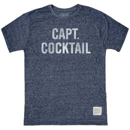 Original Retro Brand Men's Capt. Cocktail Tri-Blend T Shirt