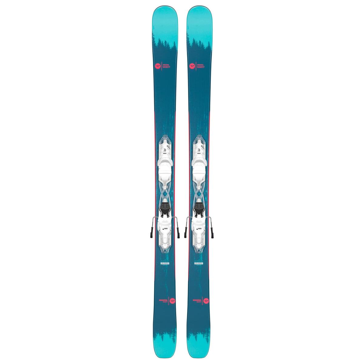 Rossignol Women's Sassy 7 Skis with Xpress 10 W B93 Bindings '20