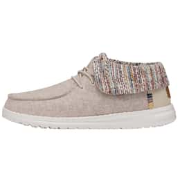 Hey Dude Women's Wendy Fold Wooly Twill Casual Shoes